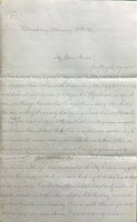 First page of Sargent's letter to Maria, 17 Dec 1862