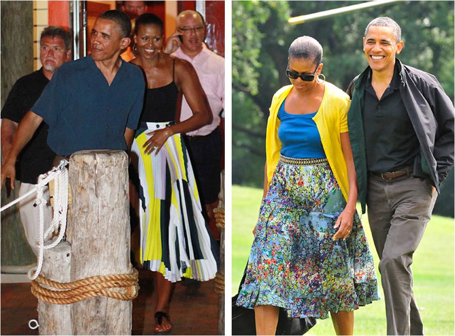 Michelle Obama's Holiday Style