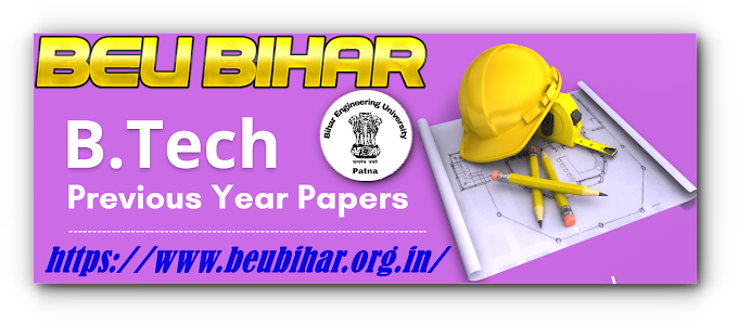 Beu question paper : beu previous year question paper with answer pdf Download All Branch