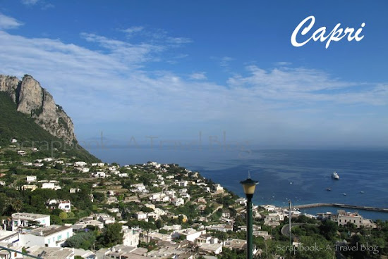 Capri coastline Italy