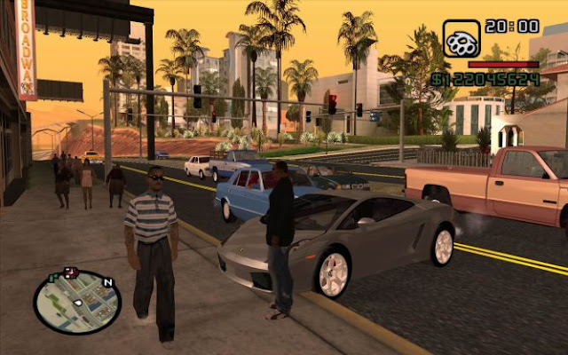 تحميل لعبة gta San Andreas للكمبيوتر برابط مباشر من ميديا فاير