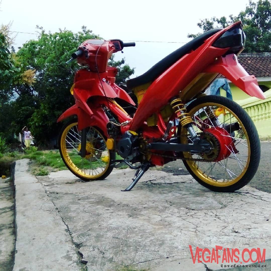 70 Modifikasi Motor Vega Zr Warna Merah Terupdate Kuroko Motor