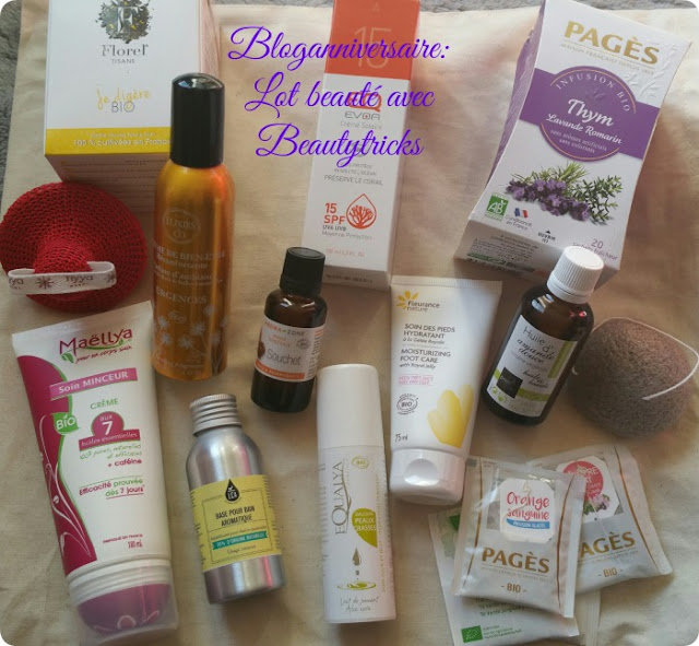 bloganniversaire-lot-produits-beaute-bio-beautytricks