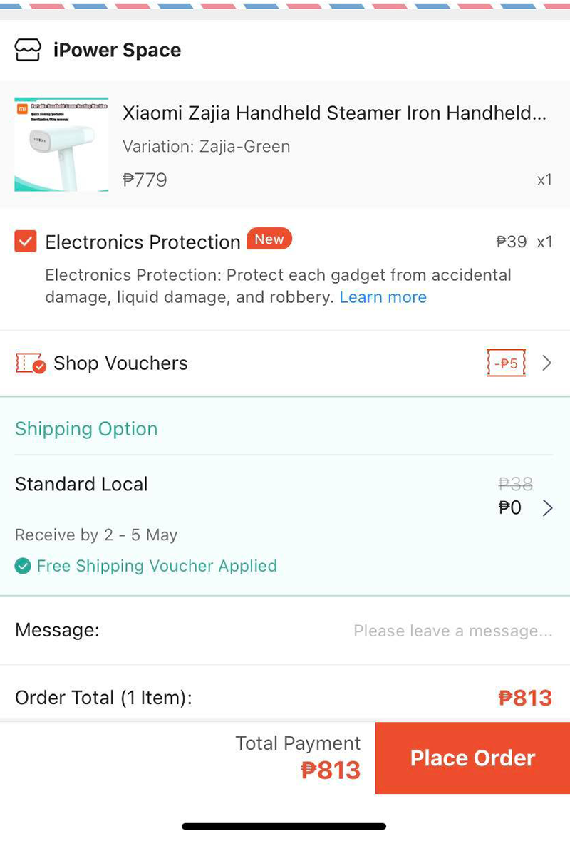 Shopee quietly rolls out electronic protection against damage or loss!