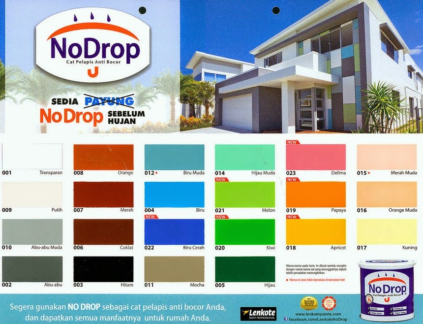 Jual No  Drop  Cat  Pelapis Anti Bocor JUAL CAT  BESI DAN 