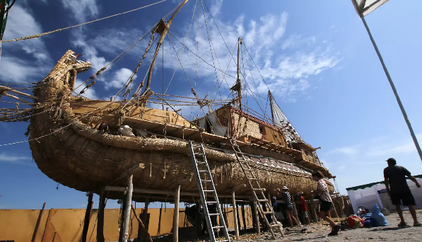 TERPOPULER Perahu Terbuat Dari Alang Alang Siap  