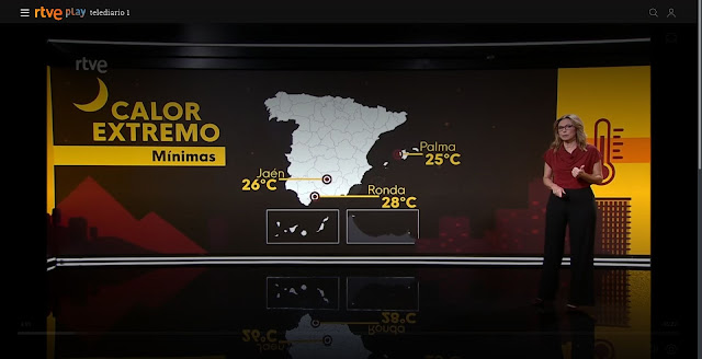 Temperaturas mínimas más altas de España en Ronda