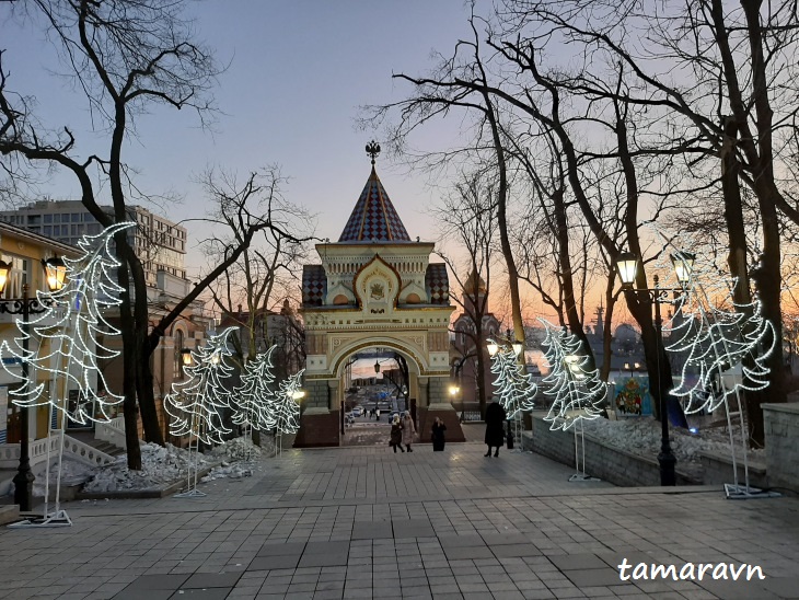 Владивосток в январе