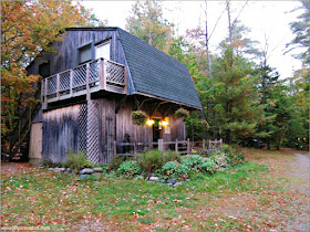 Cabaña Común en Lakeside Cedar Cabins en Maine 