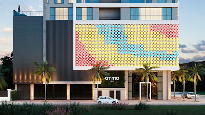 Primeiro residencial do Brasil com fachada interativa fica em Porto Belo