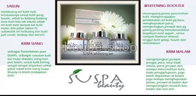 SUSPA BEAUTY EXTRA WHITENING FACE AND BODY