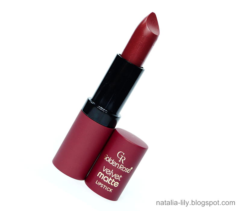 Natalia Lily Beauty Blog Golden Rose Velvet Matte Lipstick Nr 23 Recenzja Swatche Natalia Lily Beauty Blog Golden Rose Velvet Matte Lipstick Nr 23 Recenzja Swatche