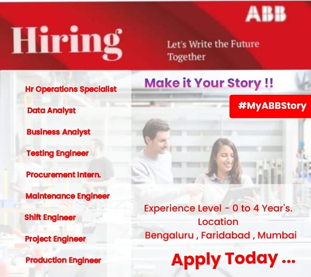 Career Opportunities at ABB