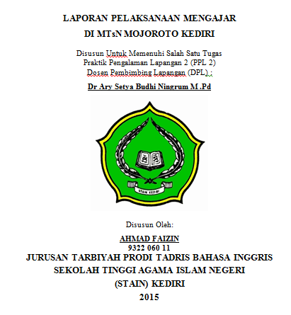 CONTOH LAPORAN INDIVIDU PELAKSANAAN MENGAJAR