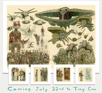 San Diego Comic-Con 2020 Exclusive The Great Showdowns Timed Edition Prints by Scott C.