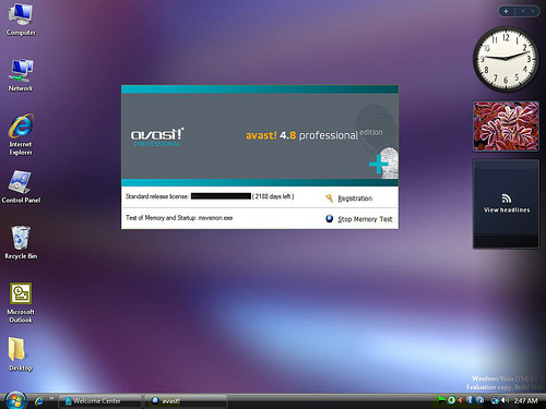 Avast AntiVirus 4.8