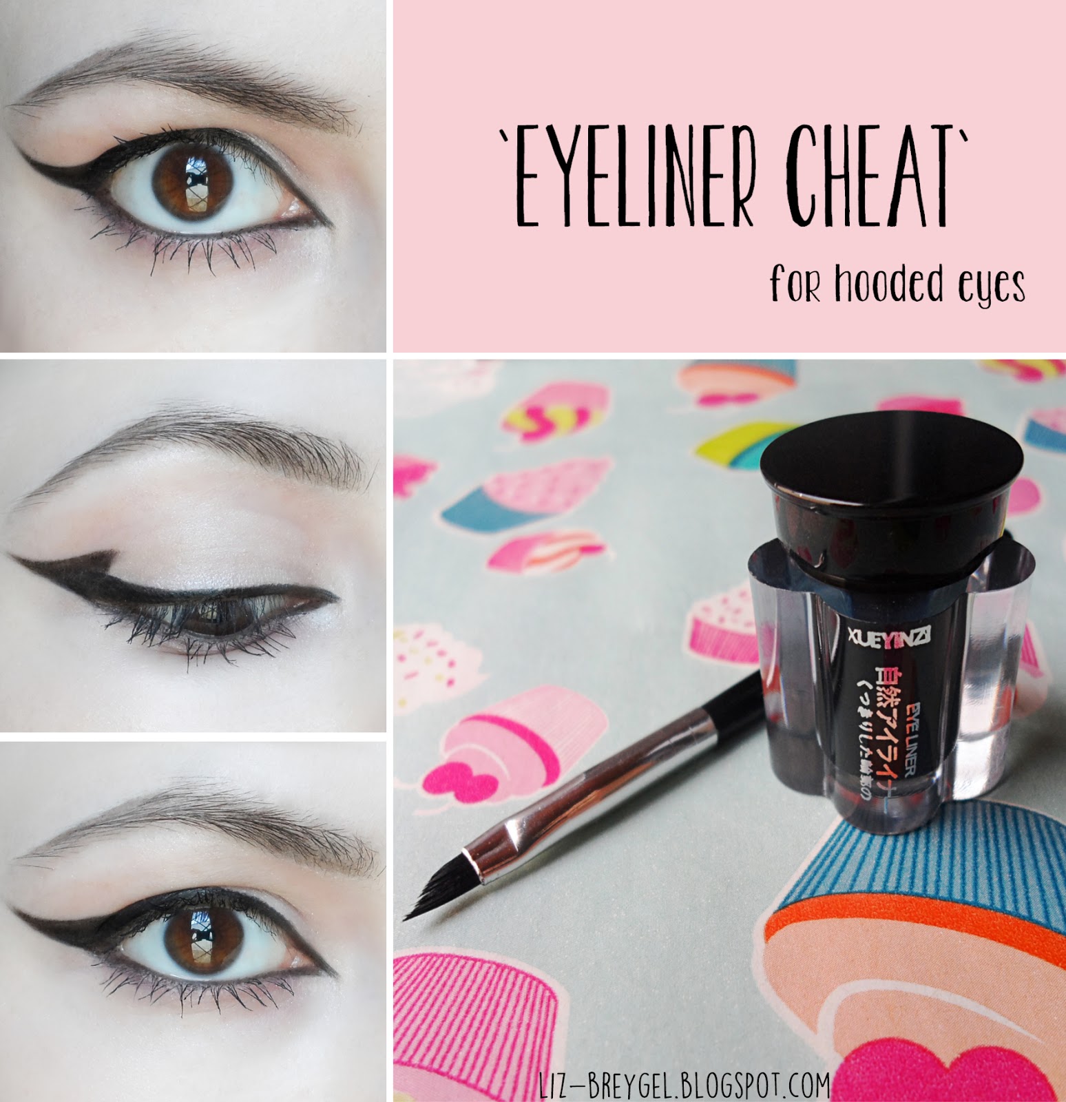 Eyeliner Cheat For Hooded Eyes