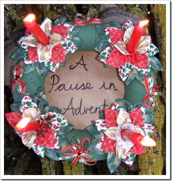 Pause in Advent Logo from Floss