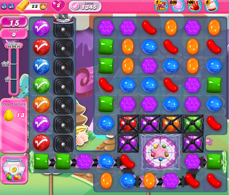 Candy Crush Saga 1345