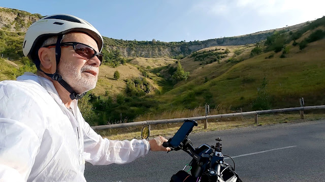 La montée de l'Aigoual à vélo