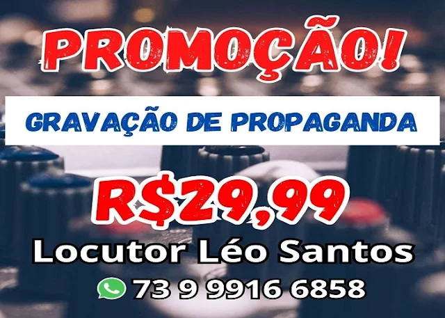 Peça sua gravação de spot comercial para rádio ou carro de som agora mesmo! Gravação de propagandas para carros de som e motos para todo o Brasil!