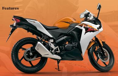 Honda CBR150R orange color