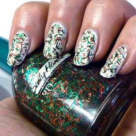 Sally Hansen Festive nail polish swatch