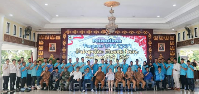 
Pj. Bupati Muara Enim Hadiri Pelantikan DPD KNPI Periode 2024-2027
