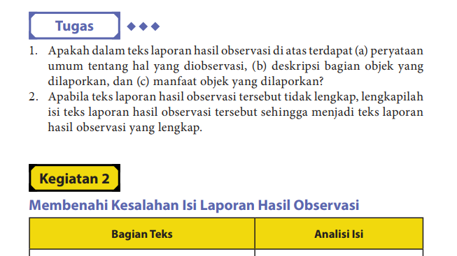 Kunci Jawaban Bahasa Indonesia Halaman 25 Kelas 10