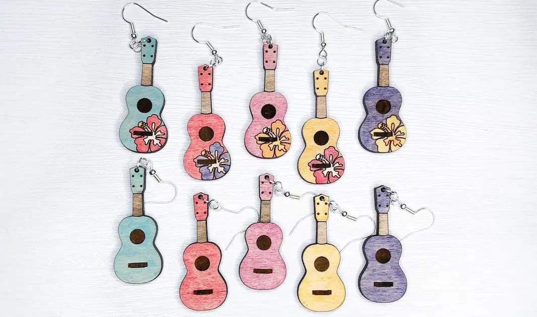 Laser Cut Musical Earrings and Accessories by RhythmicallyYours
