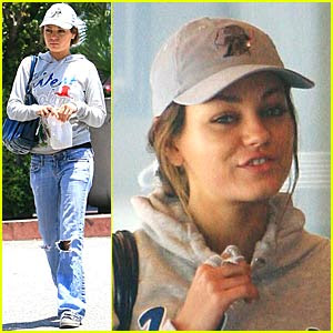 mila kunis out and about