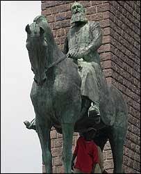 King Leopold's statue