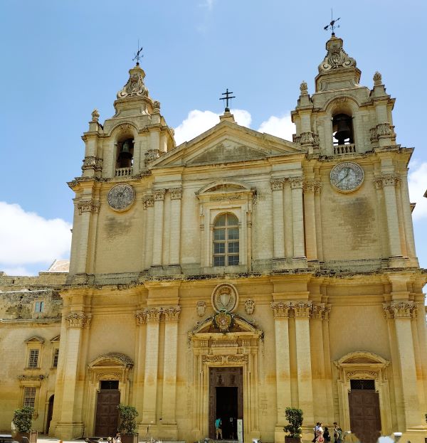 facciata cattedrale Mdina Malta