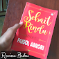 Review Buku "Sebait Rindu"