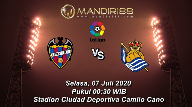 Prediksi Levante Vs Real Sociedad, Selasa 07 Juli 2020 Pukul 00.30 WIB