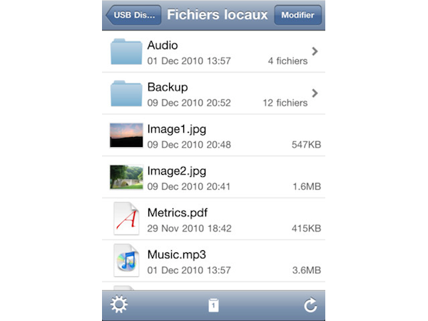 Download Disque USB Free iPhone App