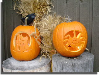 Daughter's Pumpkins 2007