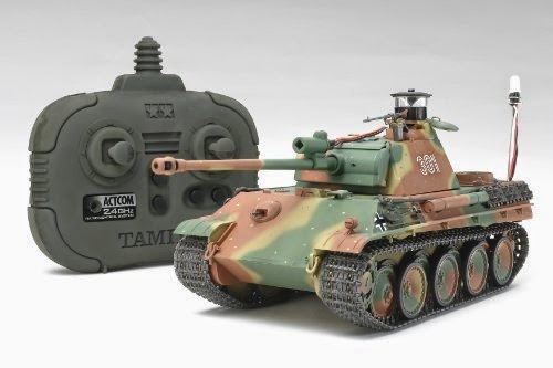 Tamiya 1/35 RC Tank Panther Type G Kit w/2.4GHz Tx/Rx