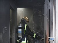 مكة المكرمة : حادث حريق يخلي 520 معتمرا