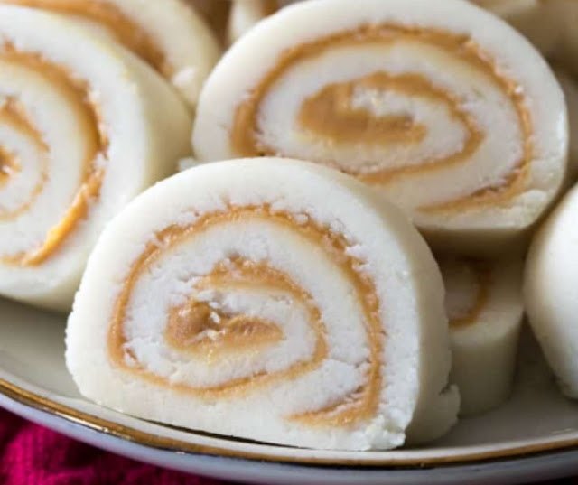 PEANUT BUTTER PINWHEEL CANDY