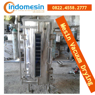 Mesin Vacuum Drying (Pengering Vakum - Vacuum Dryer) – Mesin Baru – INDOMESIN – Aneka Toko Mesin, 0822.4558.2777 (Telkomsel)