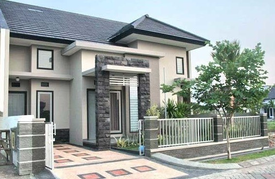 model teras rumah mewah terbaru