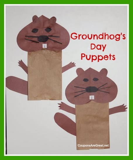 Groundhog Puppet 8