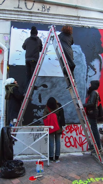 Tribute To Lou Reed Mural By French Street Artist Jef Aerosol In Marseille, France.3