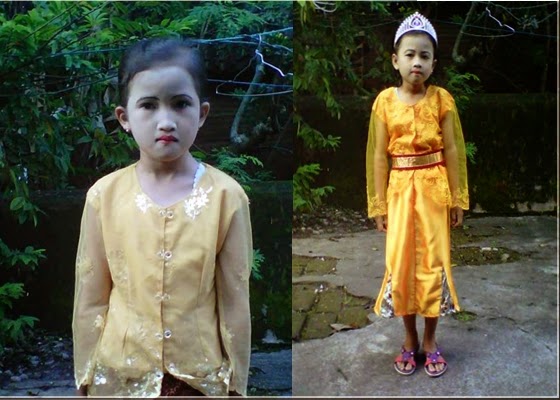  Foto  Anak  Lucu Memakai Baju  Adat Dan Kebaya Memperingati 