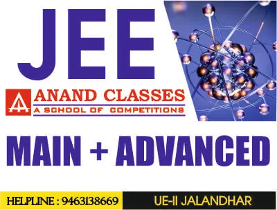JEE Main Advanced Coaching Center near me ANAND CLASSES Jalandhar