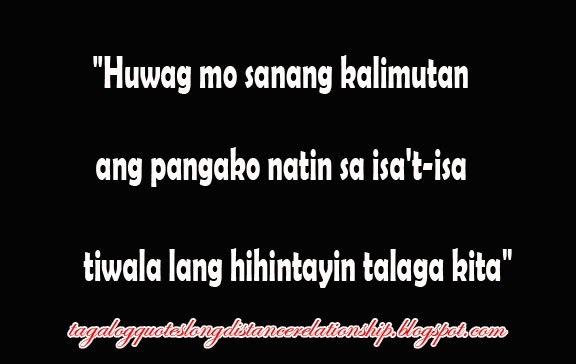 Tagalog Quotes Long Distance Relationship #10