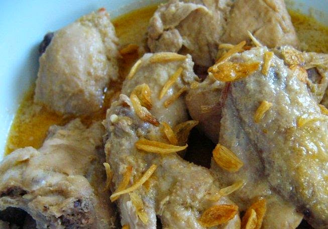 Resep Masakan Opor Ayam  Kampung Jepara