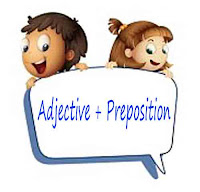  yang dalam penggunaannya selalu diikuti oleh kata depan  Bound Prepositions : Adjective + Preposition dan Contoh Kalimat