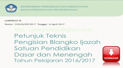  Ijazah yaitu dokumen resmi yang diterbitkan sebagai legalisasi terhadap prestasi berguru  Juknis Pengisian Blangko Ijazah Satuan Pendidikan Dasar  dan Menengah Tahun Pelajaran 2016/2017